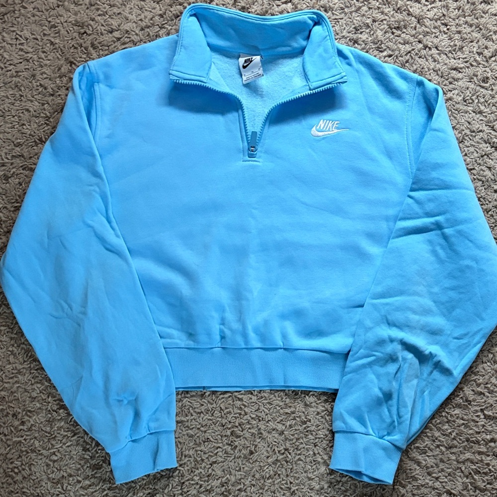 Nike Light Blue Pullover